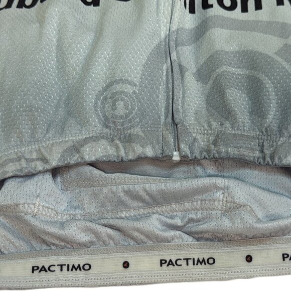 Team Subaru Cycling Jersey Pactimo Shrt Sleeve Blue M Polyester Lt weight Jacket - Picture 5 of 11